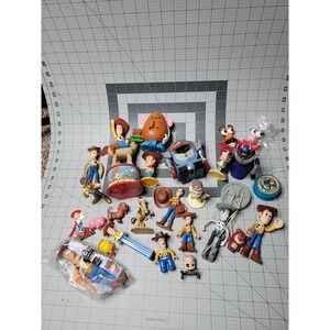 Disney Pixar Toy Story Large Lot 26 Pieces Vintage Figure Zurg Baby Face Woody